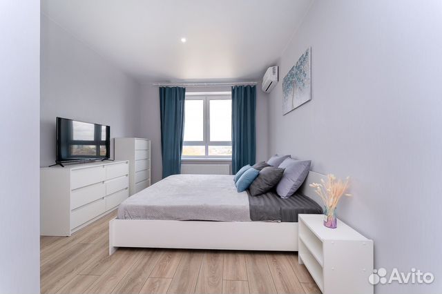 

1-к. квартира, 38 м², 3 кровати