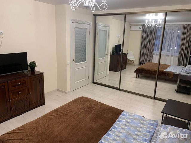 

1-к. квартира, 43 м², 2 кровати