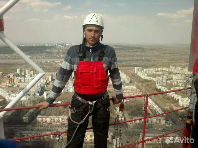 Промышленный альпинист,высотные работы