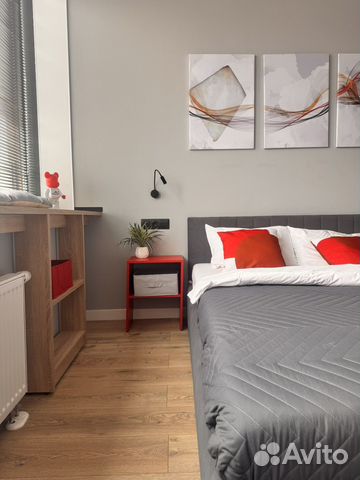 

Квартира-студия, 29 м², 1 кровать