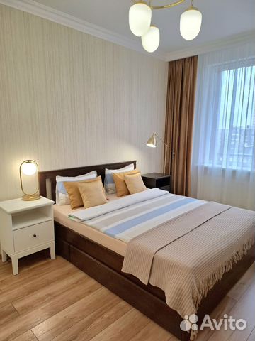 

1-к. квартира, 38 м², 2 кровати