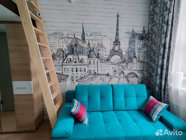 

Квартира-студия, 14 м², 1 кровать