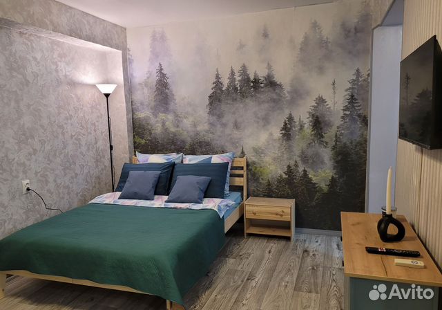 

Квартира-студия, 36 м², 2 кровати