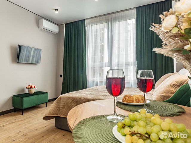 

Квартира-студия, 26 м², 1 кровать