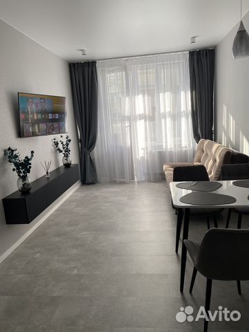 

1-к. квартира, 40 м², 2 кровати