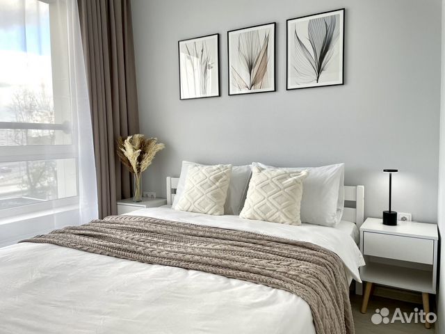 

2-к. квартира, 38 м², 2 кровати