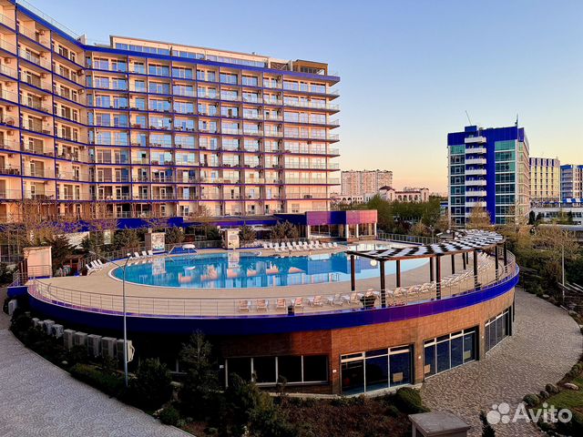 

Квартира-студия, 53 м², 2 кровати