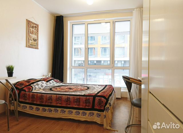 

Квартира-студия, 25 м², 2 кровати