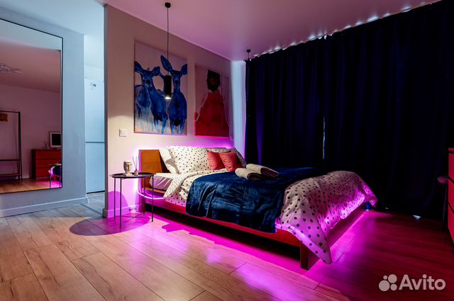 

1-к. квартира, 38 м², 2 кровати