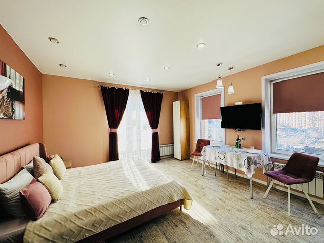 

Квартира-студия, 40 м², 2 кровати