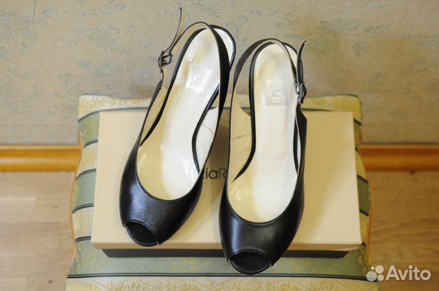 Босоножки на танкетке Trust Shoes (нат. кожа)