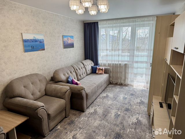 

2-к. квартира, 46 м², 2 кровати