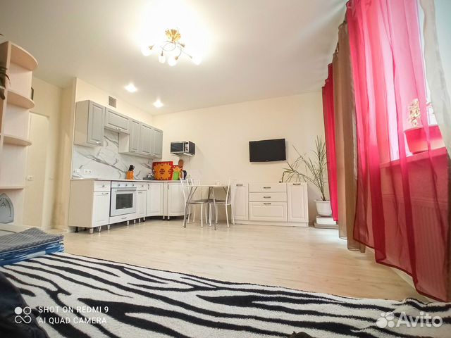 

Квартира-студия, 30 м², 2 кровати