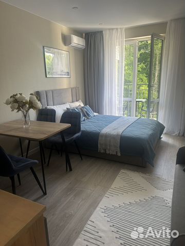

Квартира-студия, 28 м², 2 кровати