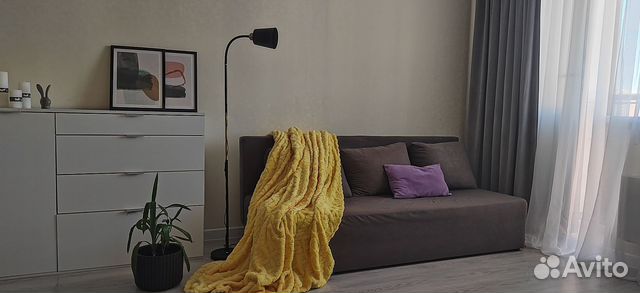 

1-к. квартира, 41 м², 2 кровати