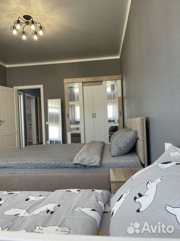 

2-к. квартира, 60 м², 3 кровати