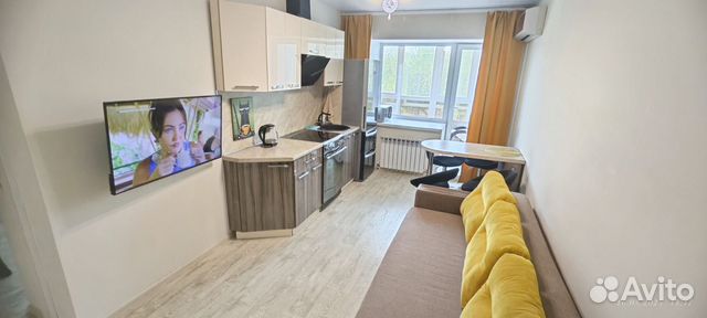

1-к. квартира, 43 м², 2 кровати