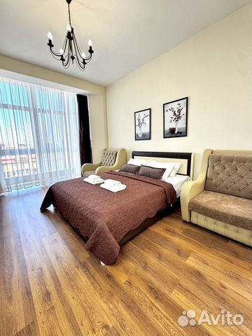 

Квартира-студия, 30 м², 3 кровати