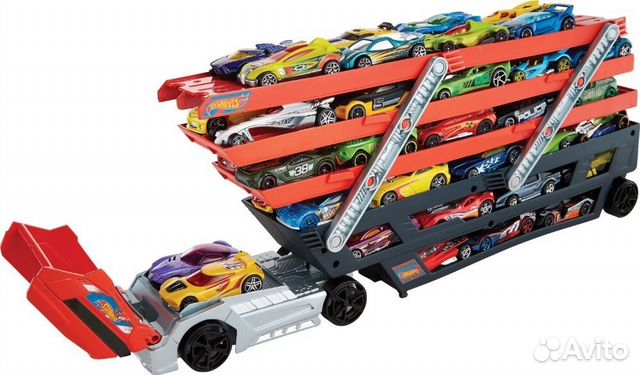 Грузовик пускатель автовоз стрелялка hot wheels Грузовик пускатель автовоз стрелялка hot wheels