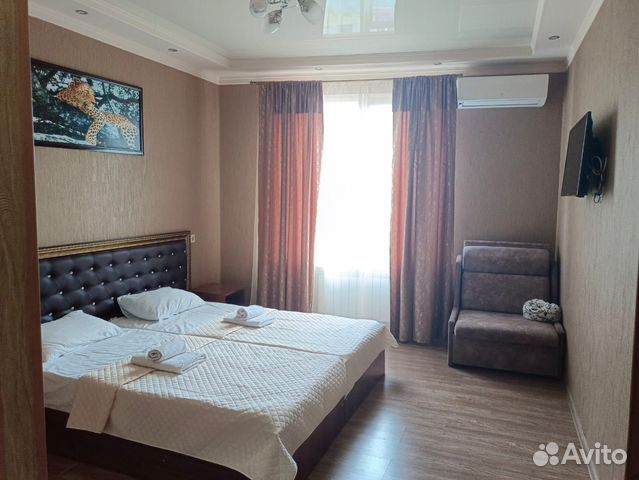 

Квартира-студия, 24 м², 2 кровати