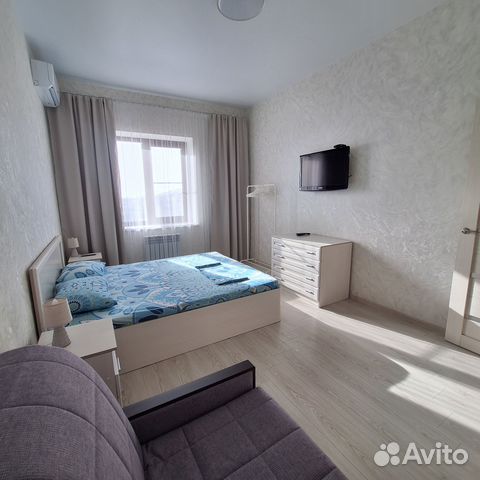 

1-к. квартира, 45 м², 2 кровати