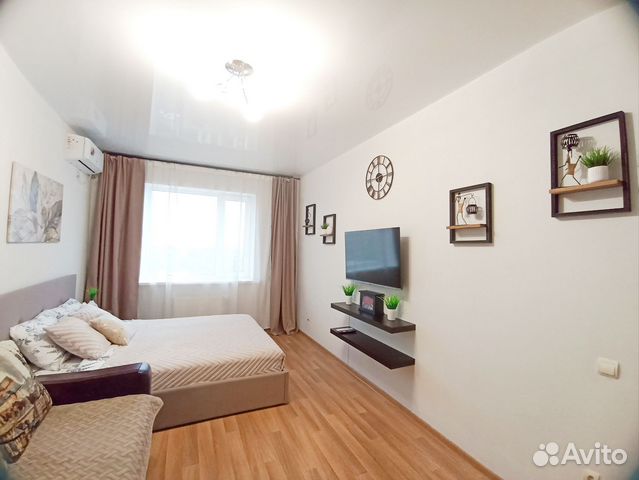 

1-к. квартира, 45 м², 2 кровати
