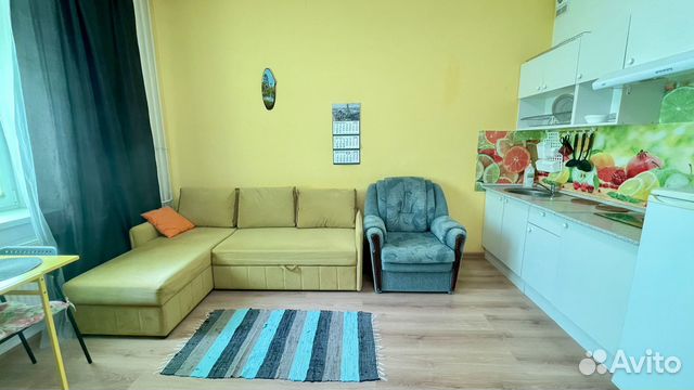 

Квартира-студия, 24 м², 2 кровати