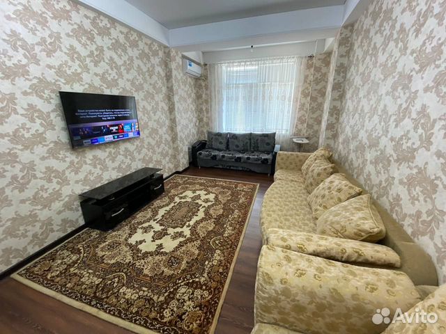 

1-к. квартира, 46 м², 2 кровати