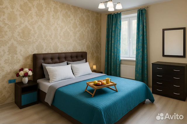 

2-к. квартира, 50 м², 3 кровати