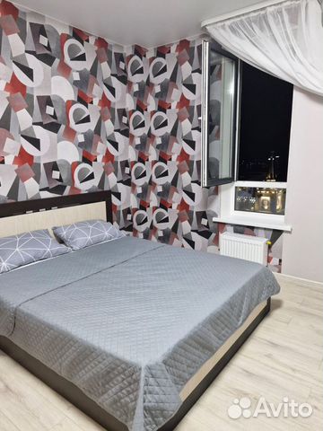 

1-к. квартира, 41 м², 2 кровати