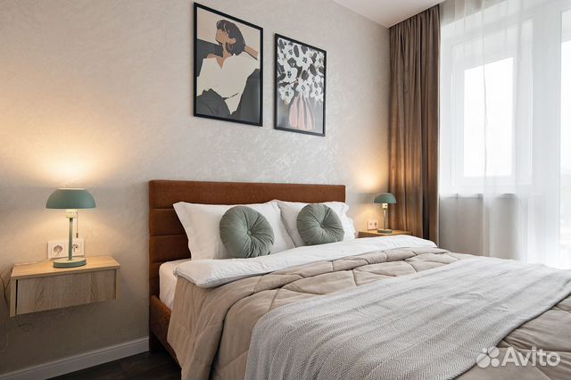 

1-к. квартира, 30 м², 2 кровати