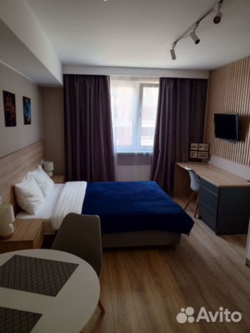 

Квартира-студия, 23 м², 1 кровать