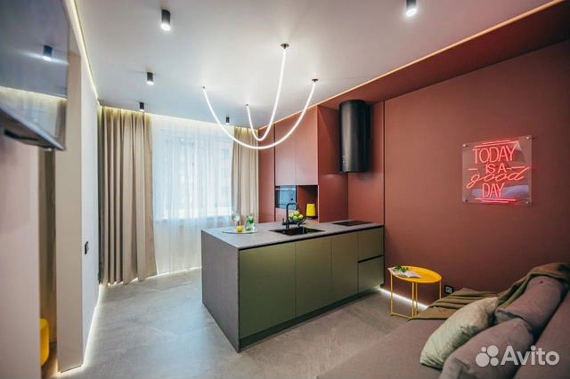 

Квартира-студия, 31 м², 2 кровати