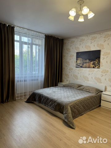 

1-к. квартира, 42 м², 2 кровати