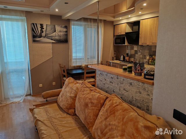 

Квартира-студия, 49 м², 2 кровати