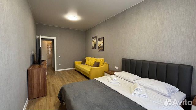 

1-к. квартира, 48 м², 3 кровати
