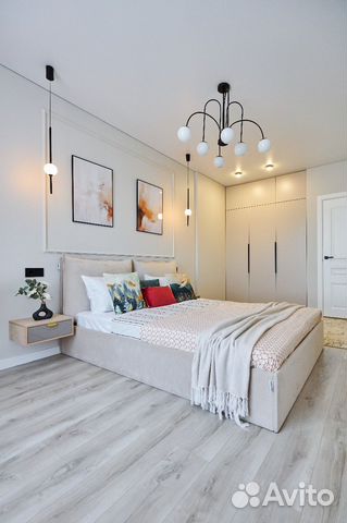 

2-к. квартира, 45 м², 2 кровати