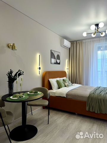 

Квартира-студия, 25 м², 2 кровати