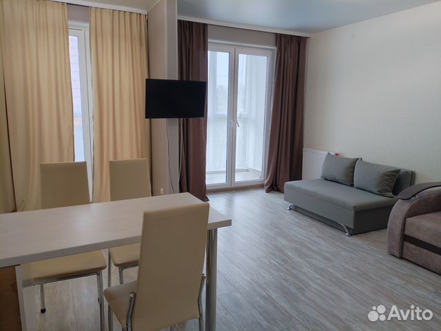 

Квартира-студия, 35 м², 2 кровати
