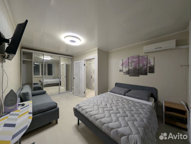 

1-к. квартира, 28 м², 2 кровати