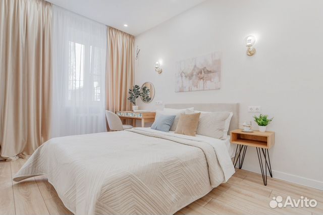 

1-к. квартира, 36 м², 2 кровати