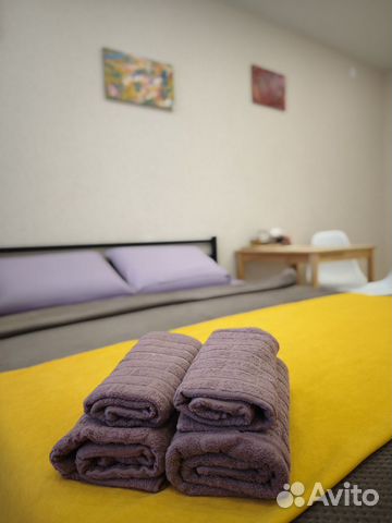 

Квартира-студия, 28 м², 2 кровати