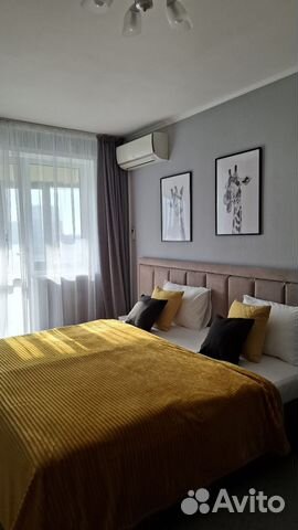 

1-к. квартира, 44 м², 2 кровати