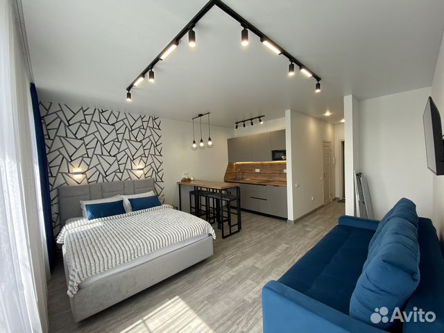 

Квартира-студия, 33,7 м², 2 кровати