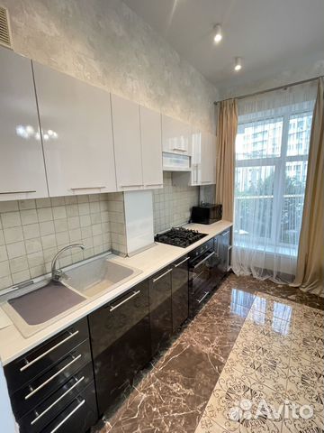 

1-к. квартира, 42,5 м², 2 кровати