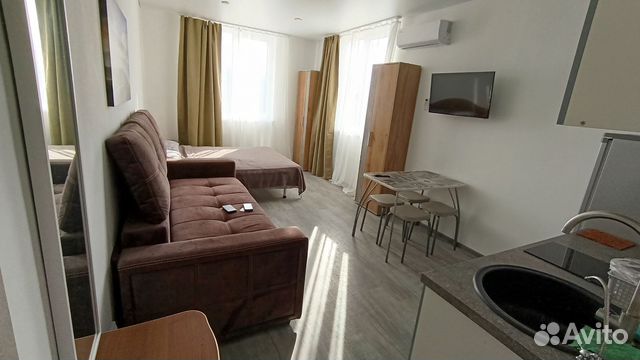 

Квартира-студия, 26 м², 2 кровати