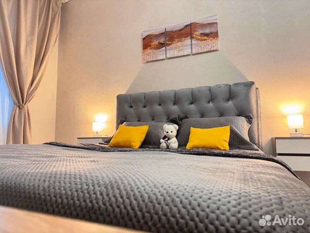 

1-к. квартира, 40 м², 2 кровати
