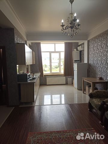 

1-к. квартира, 50 м², 2 кровати