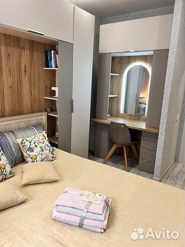 

1-к. квартира, 34 м², 2 кровати