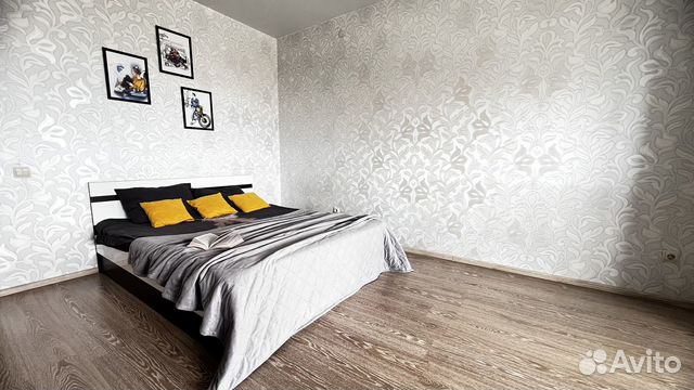 

1-к. квартира, 44 м², 2 кровати